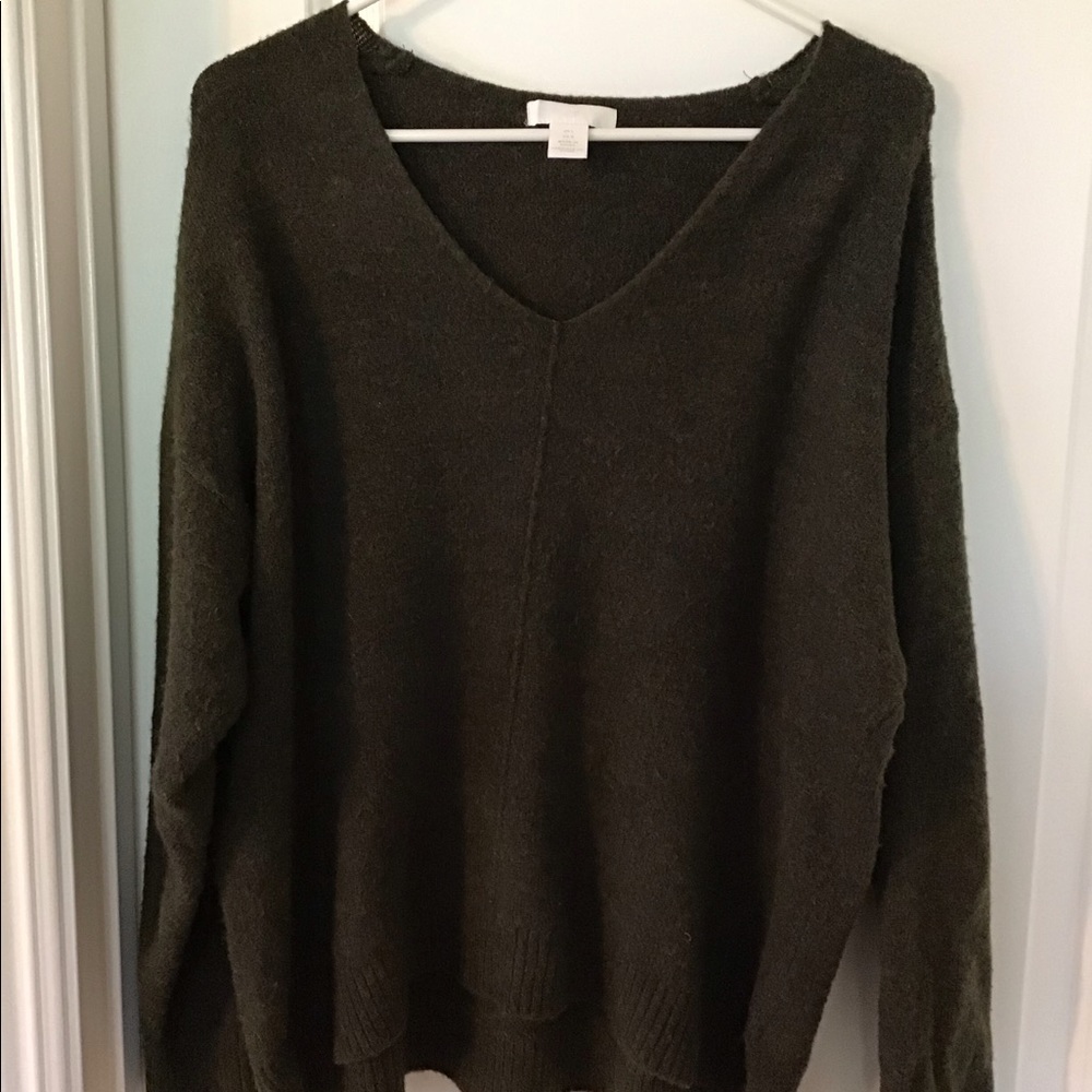H&M Olive green sweater (L)